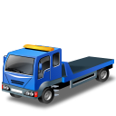 Recovery Truck Blue Icon