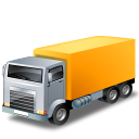 Truck Yellow Icon 128x128 png