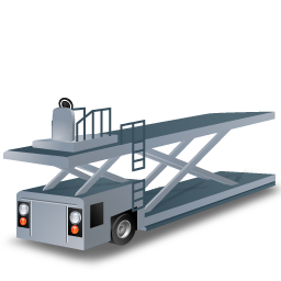 Container Loader Grey Icon 256x256 png