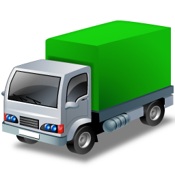 Lorry Green Icon 256x256 png