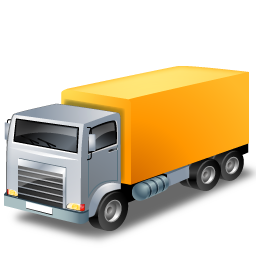 Truck Yellow Icon 256x256 png