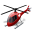 Air Ambulance Red Icon 32x32 png