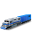 Diesel Locomotive Boxcar Blue Icon 32x32 png