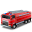 Fire Truck Red Icon 32x32 png
