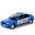 Police Car Blue Icon 32x32 png