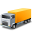 Truck Yellow Icon 32x32 png