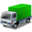 Lorry Green Icon 64x64 png
