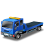 Recovery Truck Blue Icon 64x64 png