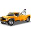 Tow Truck Yellow Icon 64x64 png