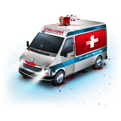 Zombie Ambulance Icon 512x512 png