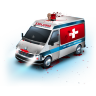 Zombie Ambulance Icon 96x96 png