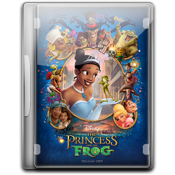 The Princess and the Frog Icon 256x256 png