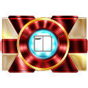 Classic Folder Library Icon 128x128 png