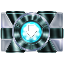 Silver Folder Download Icon