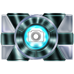 Silver Folder Images Icon 256x256 png