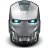Silver Helmet Icon 48x48 png