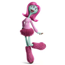 Monsters University Pink Carrie Icon