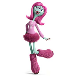 Monsters University Pink Carrie Icon 256x256 png
