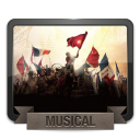 Folder Musical Icon