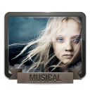 Folder Musical 2 Icon 128x128 png