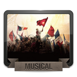 Folder Musical Icon 256x256 png