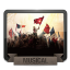 Folder Musical Icon 64x64 png