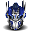 Optimus Prime Helmet Colored Icon