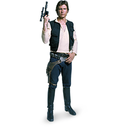 Han Solo 1 Icon - Star Wars Characters Icons - SoftIcons.com