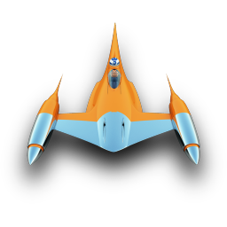 Naboo Star Fighter Icon 256x256 png