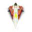 Jedi Star Fighter Icon 64x64 png