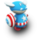 Captain America Icon 80x80 png