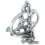 Silver Pentacle Icon 64x64 png