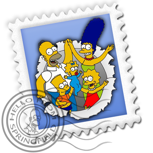Mail Simpsons Icon 512x512 png
