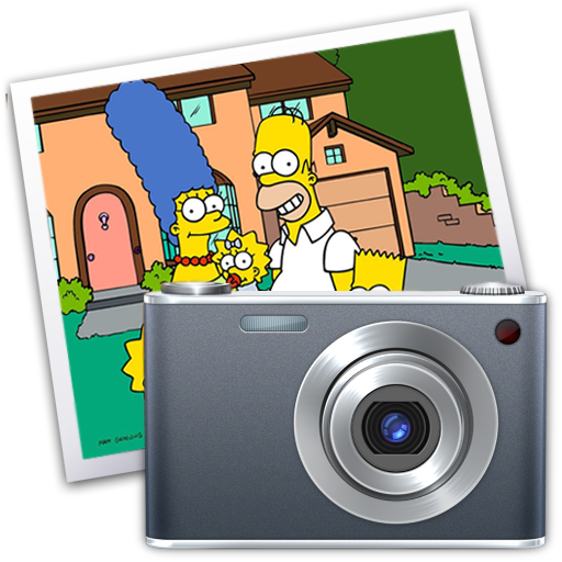 iPhoto Simpsons Icon 512x512 png