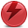 Bolt Red Icon 32x32 png