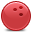 Bowling Red Icon