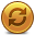 Sync Yellow Icon 32x32 png