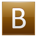 B Gold Icon 128x128 png