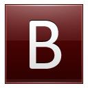 B Red Icon 128x128 png