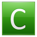 C Green Icon 128x128 png