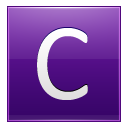 C Violet Icon