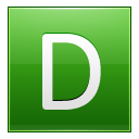 D Green Icon 128x128 png
