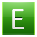 E Green Icon 128x128 png
