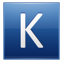 K Blue Icon 128x128 png
