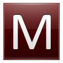 M Red Icon 128x128 png