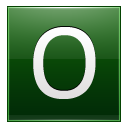 O Dark Green Icon 128x128 png