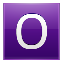 O Violet Icon 128x128 png