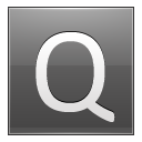 Q Grey Icon