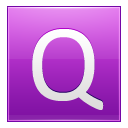 Q Pink Icon