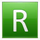 R Green Icon 128x128 png